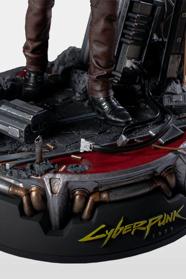 CYBERPUNK 2077 JOHNNY AND ALT STATUE - Image 10