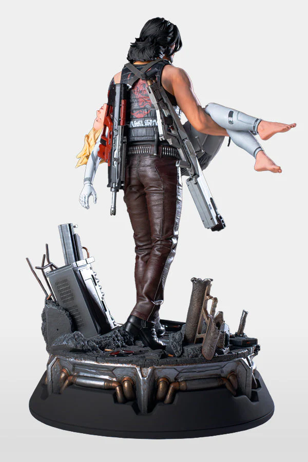 CYBERPUNK 2077 JOHNNY AND ALT STATUE - Image 4