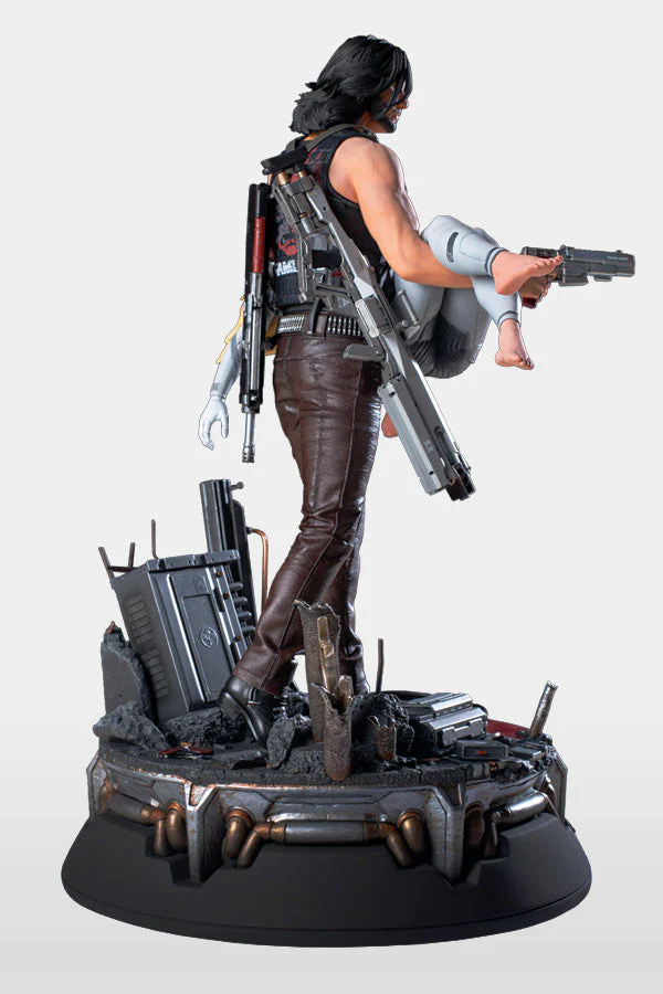 CYBERPUNK 2077 JOHNNY AND ALT STATUE - Image 5