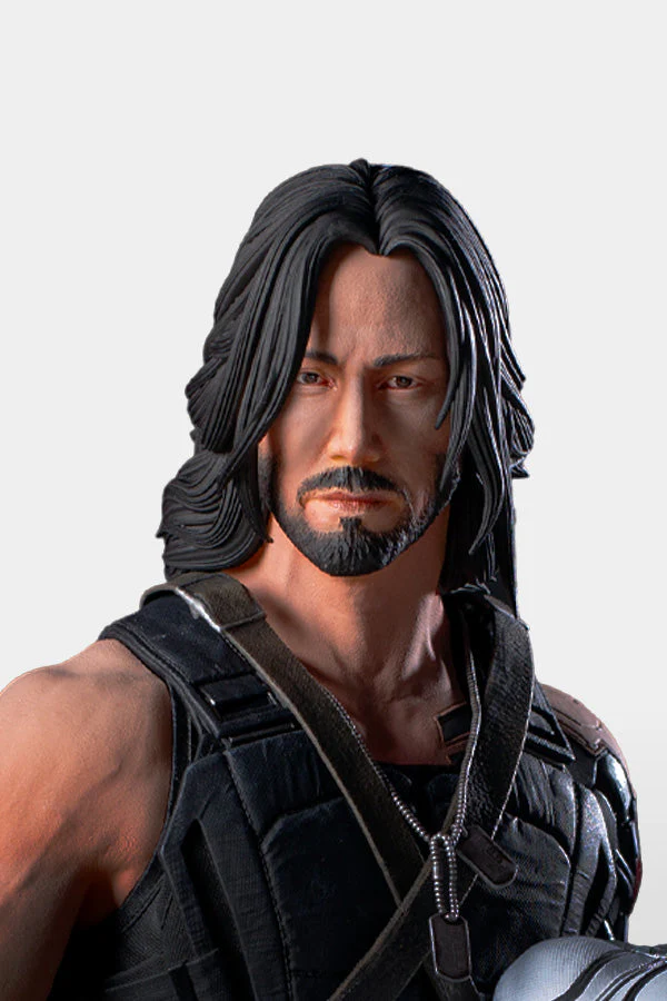 CYBERPUNK 2077 JOHNNY AND ALT STATUE - Image 7