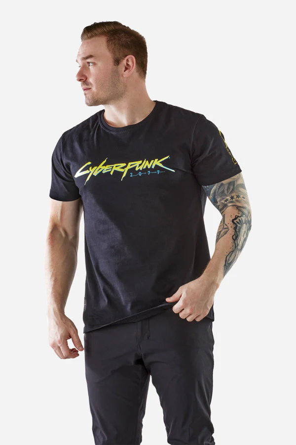 CYBERPUNK 2077 LOGO T-SHIRT - Image 2