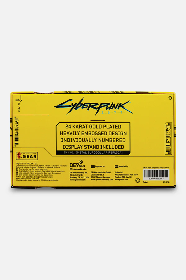 CYBERPUNK 2077 METAL EURODOLLAR REPLICA - Image 5