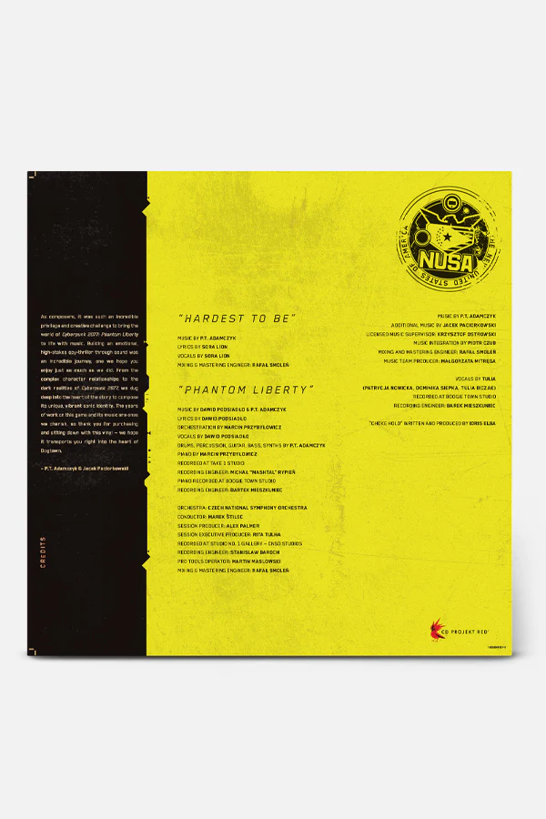 CYBERPUNK 2077 PHANTOM LIBERTY ORIGINAL SCORE LP - Image 7