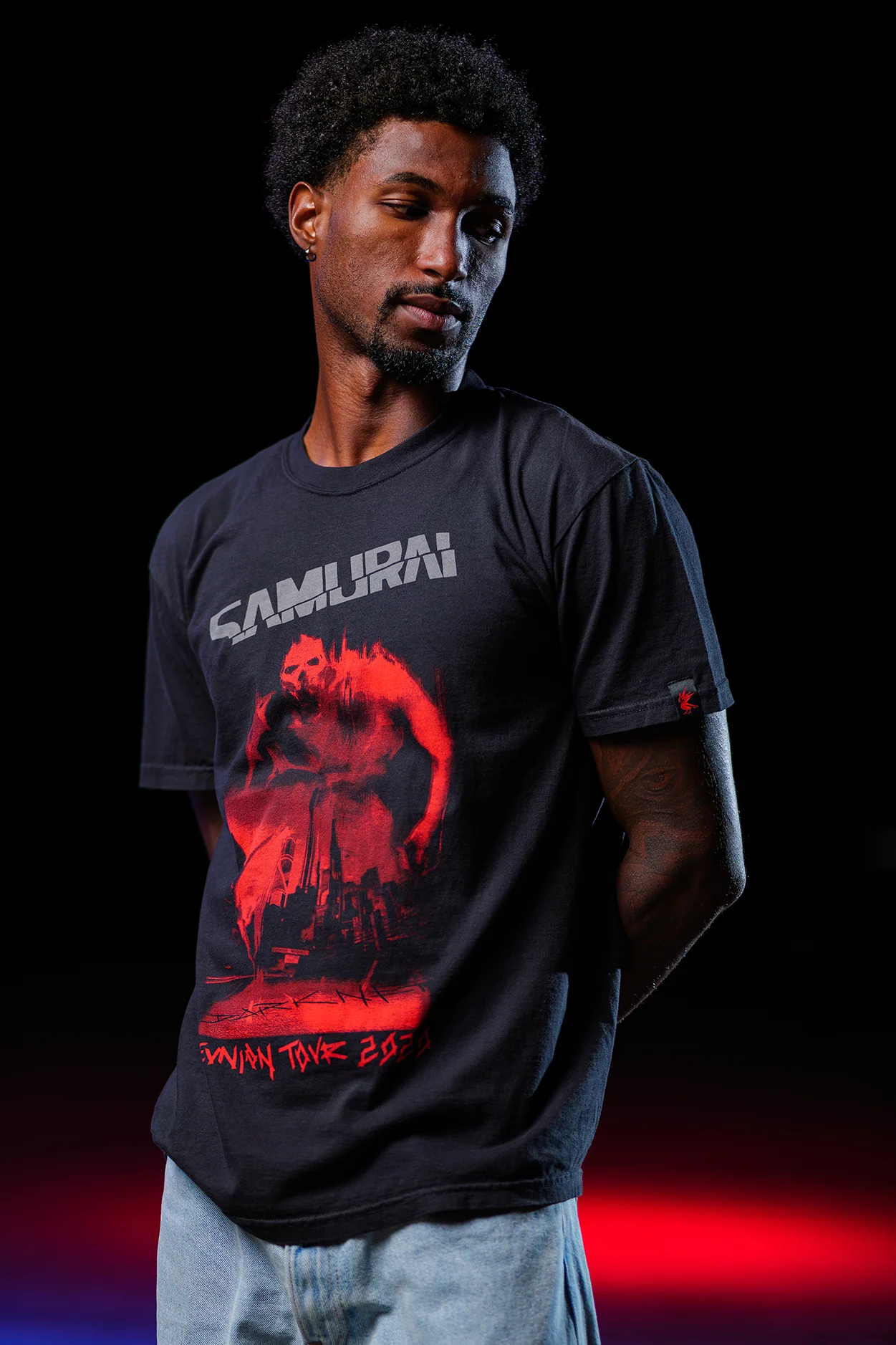 CYBERPUNK 2077 SAMURAI REUNION TOUR TEE - Image 2