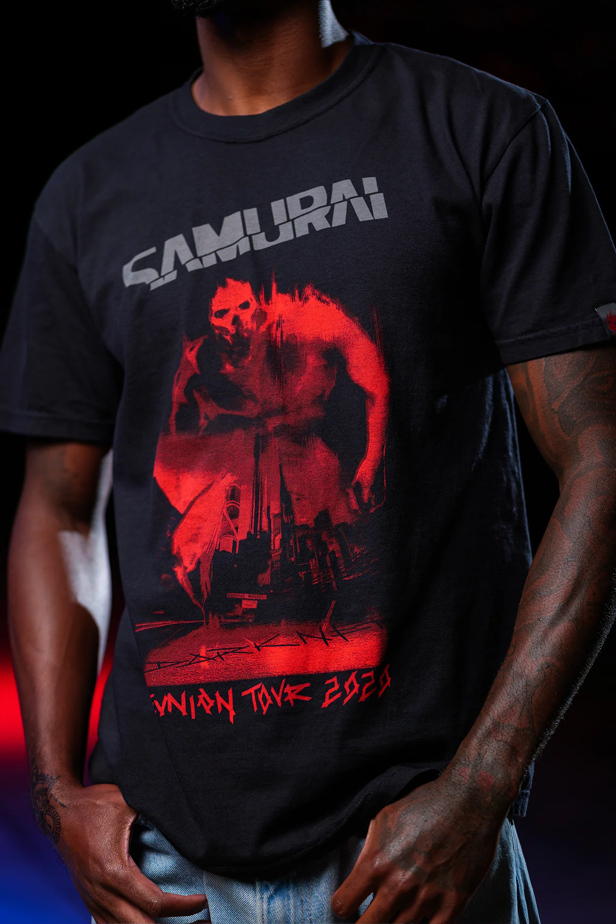 CYBERPUNK 2077 SAMURAI REUNION TOUR TEE - Image 3