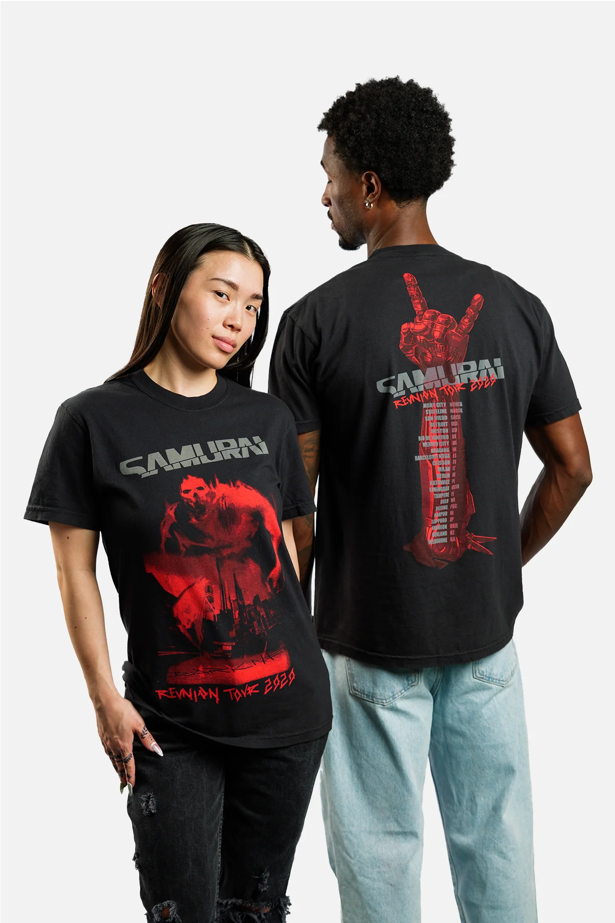 CYBERPUNK 2077 SAMURAI REUNION TOUR TEE - Image 6