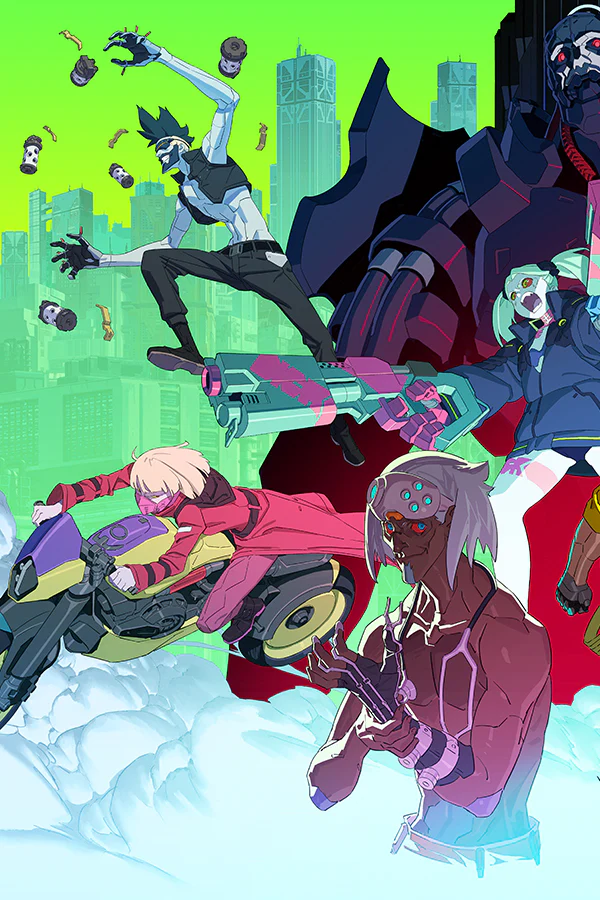 CYBERPUNK EDGERUNNERS ANNIVERSARY LITHOGRAPH BY STUDIO TRIGGER - Image 2