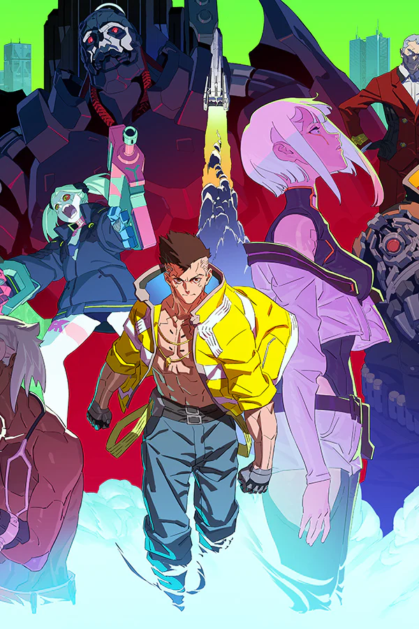 CYBERPUNK EDGERUNNERS ANNIVERSARY LITHOGRAPH BY STUDIO TRIGGER - Image 3