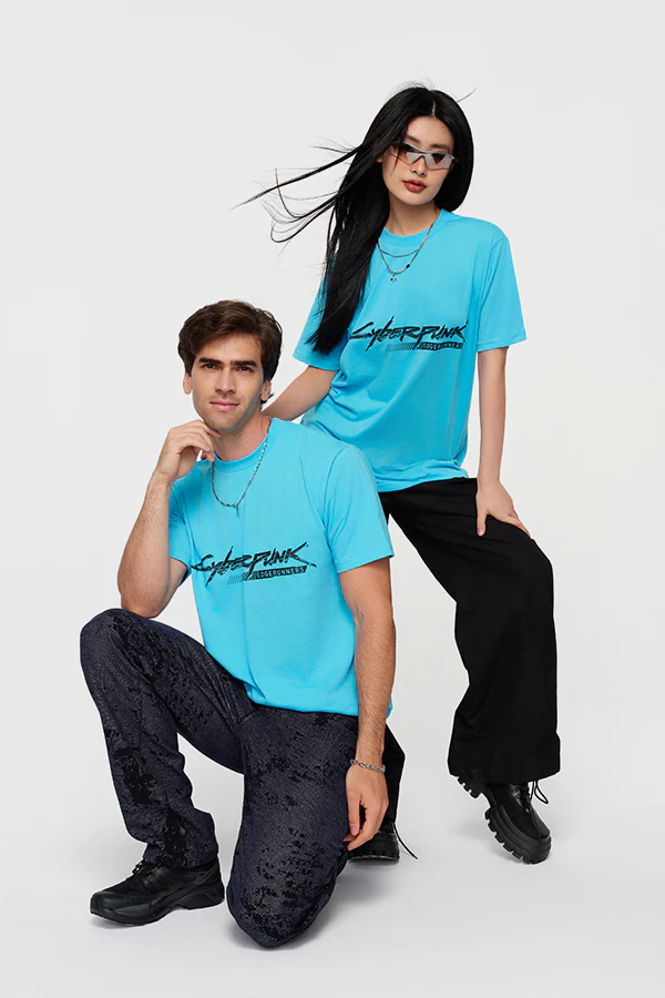 CYBERPUNK EDGERUNNERS DAVID BARCODE SPINE TEE - Image 7