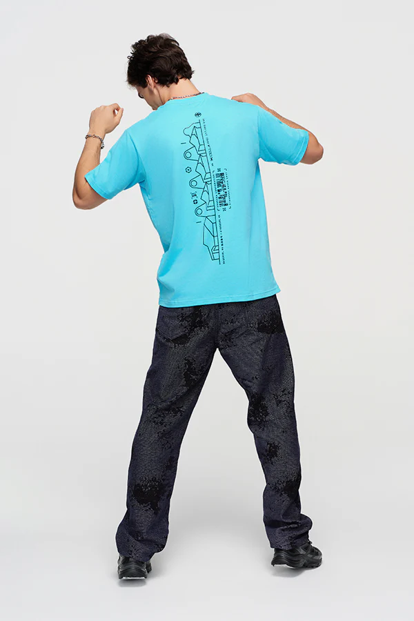 CYBERPUNK EDGERUNNERS DAVID BARCODE SPINE TEE - Image 9