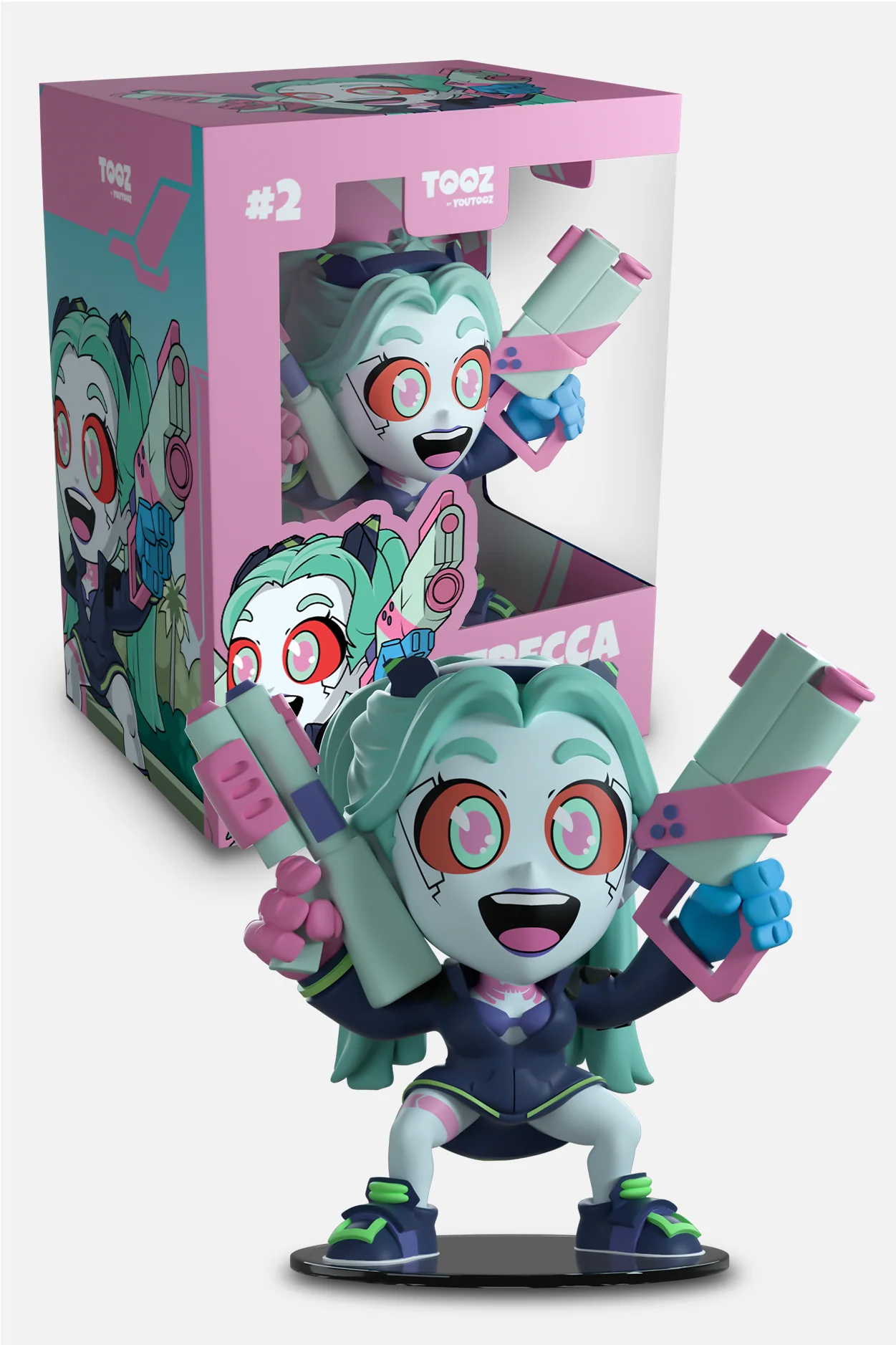CYBERPUNK: EDGERUNNERS REBECCA VINYL FIGURE BY YOUTOOZ - Image 2