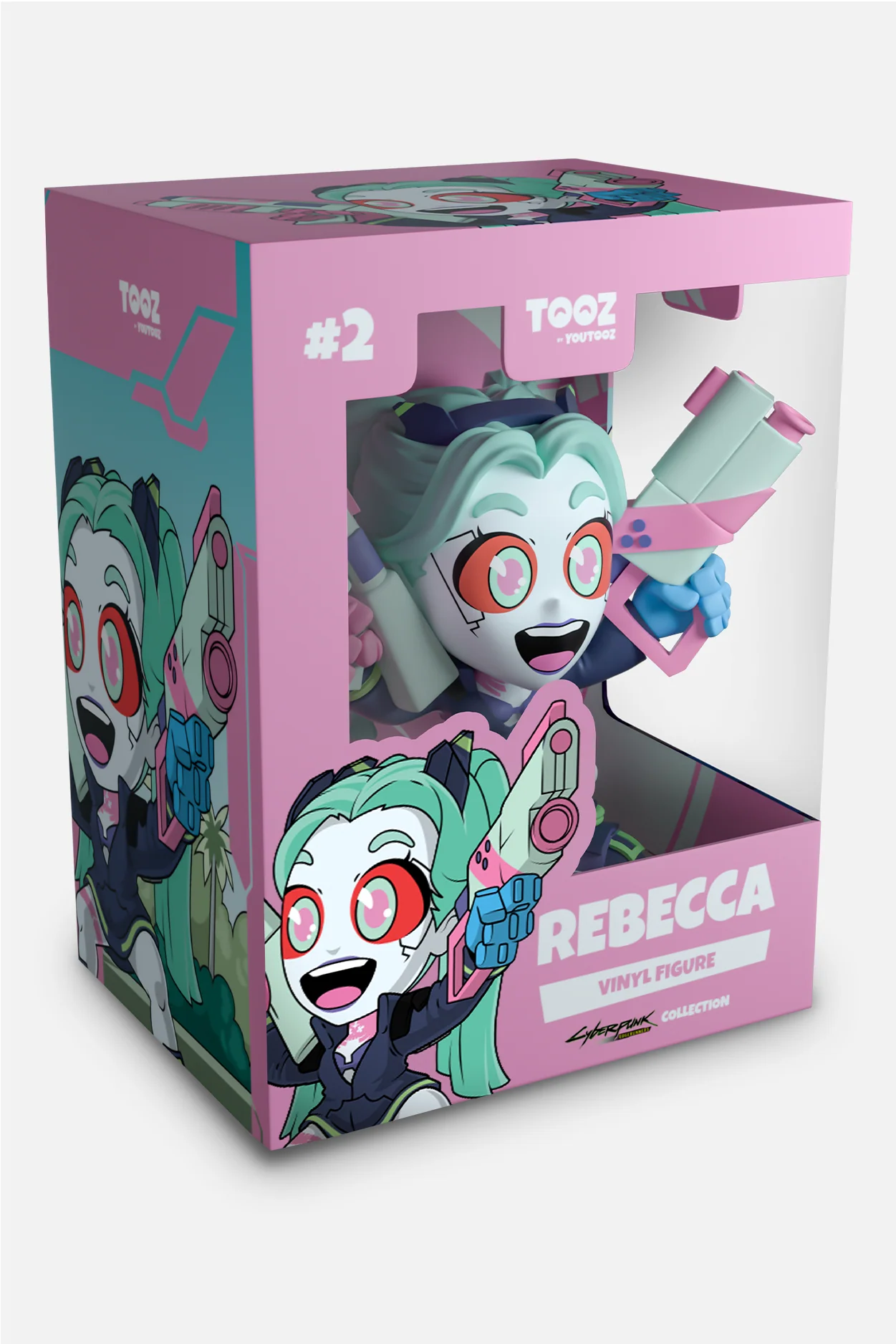 CYBERPUNK: EDGERUNNERS REBECCA VINYL FIGURE BY YOUTOOZ - Image 3