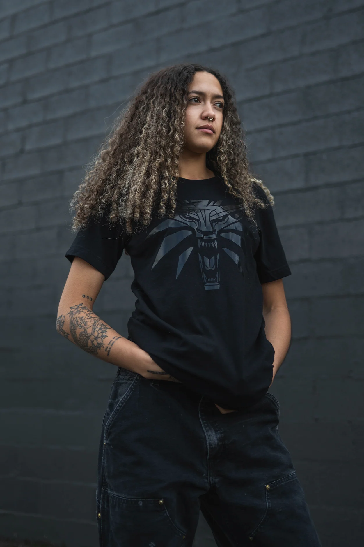 THE WITCHER THE BLACK WOLF TEE - Image 6
